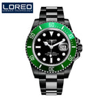 LOREO Automatic Mechanical Watches Diver Sport 200M Luxury Brand Men's Watches Business Wrist watch Male Clock Relogio Masculino