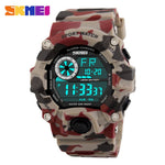 S SHOCK Men Sports Watches SKMEI Luxury Brand Camouflage Military Watches Digital LED Waterproof Wristwatches Relogio Masculino