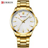 CURREN 2019 New Men Gold Watch Luxury Brand Analog Sport Watches Fashion Business Quartz Clock Male Waterproof Relogio Masculino