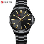 CURREN 2019 New Men Gold Watch Luxury Brand Analog Sport Watches Fashion Business Quartz Clock Male Waterproof Relogio Masculino