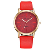 Women's Watches Top Brand Fashion Womens Ladies Simple Watches Zegarek Damsk iLeather Analog Quartz Wrist Watch clock saat Gift