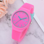 Luxury Women Watches Ladies Solid Pattern Fashion Elegant Silicon Strap Fashion Women Wristwatch 2019 New Gift Bracelet Clock