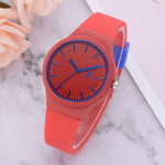 Luxury Women Watches Ladies Solid Pattern Fashion Elegant Silicon Strap Fashion Women Wristwatch 2019 New Gift Bracelet Clock