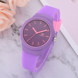 Luxury Women Watches Ladies Solid Pattern Fashion Elegant Silicon Strap Fashion Women Wristwatch 2019 New Gift Bracelet Clock