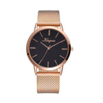 Hot Sale Gold Women Bracelet Watch Quartz WristWatches Women's Casual Silicone strap Band Watch Analog WristWatch Tok Reloj