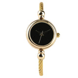 Unique Women Bracelet Watch Little Smooth Dial Top Luxury Silver Slim Strap Korean Retro Art Female Clock Quartz Watch Gift Hour