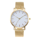 Women's Watches Rose Gold Simple Fashion Women Quartz Wrist Watch Luxury Ladies Watch Bracelet Female Clock Relogio Feminino