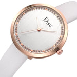 Women's Watches Top Brand Fashion Womens Ladies Simple Watches Zegarek Damsk iLeather Analog Quartz Wrist Watch clock saat Gift