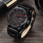 CURREN Mens Watches Waterproof Top Brand Luxury Calendar Fashion Male Clock Leather Sport Military Men Wristwatch Dropship 8225