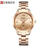 CURREN Gold Watch Women Watches Ladies 9007 Steel Women's Bracelet Watches Female Clock Relogio Feminino Montre Femme