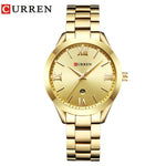 CURREN Gold Watch Women Watches Ladies Creative Steel Women's Bracelet Watches Female Clock Relogio Feminino Montre Femme