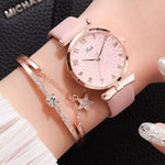 Luxury Women Bracelet Quartz Watches For Women Magnetic Watch Ladies Sports Dress Pink Dial Wrist Watch Clock Relogio Feminino