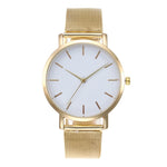 2020 Ultra-thin Rose Gold Watch Minimalist Mesh Women Watch montre femme  Watches Zegarek Damski Watch  Relojes Para Mujer Reloj