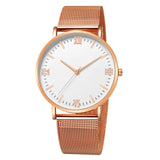 2020 Ultra-thin Rose Gold Watch Minimalist Mesh Women Watch montre femme  Watches Zegarek Damski Watch  Relojes Para Mujer Reloj