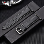 Calfskin Genuine Leather Watchband 38mm 40mm for iwatch 1 2 3 4 5 Soft Material Replace Wrist Strap 42mm 44mm for Apple Watch