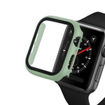 Glass+case For Apple Watch serie 6 5 4 3 SE 44mm 40mm iWatch Case 42mm 38mm bumper Screen Protector+cover apple watch Accessorie