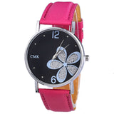 Top Brand Luxury Classic Women's Casual Quartz Leather Band Strap Watch Round Analog Clock Wrist Watches