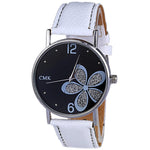 Top Brand Luxury Classic Women's Casual Quartz Leather Band Strap Watch Round Analog Clock Wrist Watches