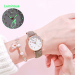 Top Brand Luxury Classic Women's Casual Quartz Leather Band Strap Watch Round Analog Clock Wrist Watches