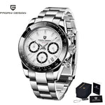 2021 New PAGANI Design Top Brand Men's Sports Quartz Watches Sapphire Stainless Steel Waterproof Chronograph Luxury Reloj Hombre