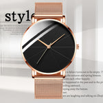 2021 Minimalist Men's Fashion Watches Simple Men Business Ultra Thin Stainless Steel Mesh Belt Quartz Watch reloj hombre