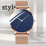 2021 Minimalist Men's Fashion Watches Simple Men Business Ultra Thin Stainless Steel Mesh Belt Quartz Watch reloj hombre