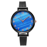 WOKAI Luxury Wrist Watches for Women Fashion Quartz Watch Silicone Band Dial Women Wathes Casual Ladies watch relogio feminino