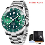 2021 Red Men Watches Top Brand Luxury Sapphire Watch Waterproof Automatic Mechanical Watch Mens Fashion Sport 316L Steel Clock