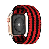 Bohemia Elastic Nylon Solo Loop Strap for Apple Watch Band 6 SE 38mm 40mm 42mm 44mm For iwatch Series 6 5 4 3 Replacement Strap