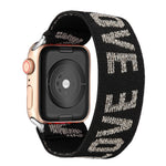 Bohemia Elastic Nylon Solo Loop Strap for Apple Watch Band 6 SE 38mm 40mm 42mm 44mm For iwatch Series 6 5 4 3 Replacement Strap