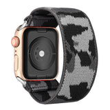 Bohemia Elastic Nylon Solo Loop Strap for Apple Watch Band 6 SE 38mm 40mm 42mm 44mm For iwatch Series 6 5 4 3 Replacement Strap