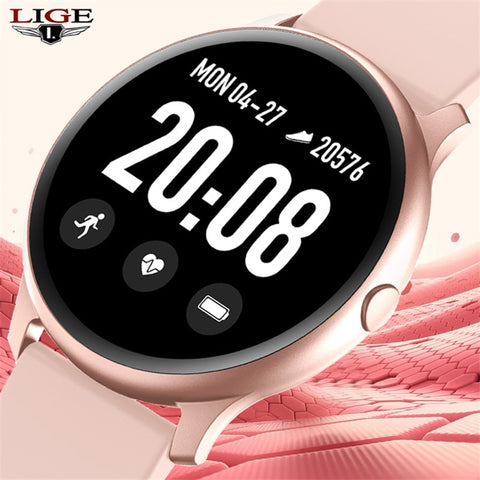 Women Men Smart Electronic Watch Luxury Blood Pressure Digital Watches Fashion Calorie Sport Wristwatch DND Mode For Android IOS