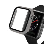 Glass+case For Apple Watch serie 6 5 4 3 SE 44mm 40mm iWatch Case 42mm 38mm bumper Screen Protector+cover apple watch Accessorie