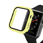 Glass+case For Apple Watch serie 6 5 4 3 SE 44mm 40mm iWatch Case 42mm 38mm bumper Screen Protector+cover apple watch Accessorie