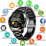 LIGE 2021 New Steel Band Digital Watch Men Sport Watches Electronic LED Male Wrist Watch For Men Clock Waterproof Bluetooth Hour