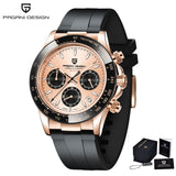 2021 New PAGANI Design Top Brand Men's Sports Quartz Watches Sapphire Stainless Steel Waterproof Chronograph Luxury Reloj Hombre