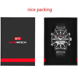 KAT-WACH Watch Male 2021 Sports Digital Watches Men Waterproof Steel Military Quartz Watch For Men Wristwatch Relogio Masculino