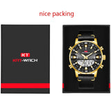 KAT-WACH Watch Male 2021 Sports Digital Watches Men Waterproof Steel Military Quartz Watch For Men Wristwatch Relogio Masculino