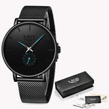 Watch Men 2021 LIGE Sale Link $ 14.99 Fashion Business Men Watches Top Brand Luxury Waterproof Casual Simple Quartz Watch