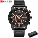 Top Brand Luxury Chronograph Quartz Watch Men Sports Watches Military Army Male Wrist Watch Clock CURREN relogio masculino