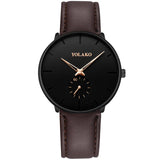 Minimalist Mens Fashion Casual Watches for Men Business Clock Male Stainless Steel Mesh Belt Simple Quartz Watch reloj hombre