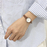 Women's Fashion White Small Watches 2021 Ulzzang Brand Ladies Quartz Wristwatch Simple Retr Montre Femme With Leather Band Clock