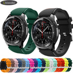 20mm 22mm Silicone Band for Samsung Active 2 40mm/44mm strap Galaxy watch 3 41/45mm Gear s3 46mm bracelet Huawei watch GT2 strap