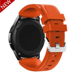 20mm 22mm Silicone Band for Samsung Active 2 40mm/44mm strap Galaxy watch 3 41/45mm Gear s3 46mm bracelet Huawei watch GT2 strap