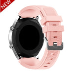 20mm 22mm Silicone Band for Samsung Active 2 40mm/44mm strap Galaxy watch 3 41/45mm Gear s3 46mm bracelet Huawei watch GT2 strap