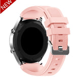 20mm 22mm Silicone Band for Samsung Active 2 40mm/44mm strap Galaxy watch 3 41/45mm Gear s3 46mm bracelet Huawei watch GT2 strap