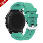 20mm 22mm Silicone Band for Samsung Active 2 40mm/44mm strap Galaxy watch 3 41/45mm Gear s3 46mm bracelet Huawei watch GT2 strap