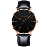 2021 Minimalist Men's Fashion Ultra Thin Watches Simple Men Business Stainless Steel Mesh Belt Quartz Watch Relogio Masculino