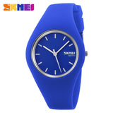 2017 Skmei Quartz-watch Fashion Men Casual Watches Quartz Watch Women Waterproof Jelly Female Clock Hours Ladies Women Watches