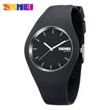 2017 Skmei Quartz-watch Fashion Men Casual Watches Quartz Watch Women Waterproof Jelly Female Clock Hours Ladies Women Watches